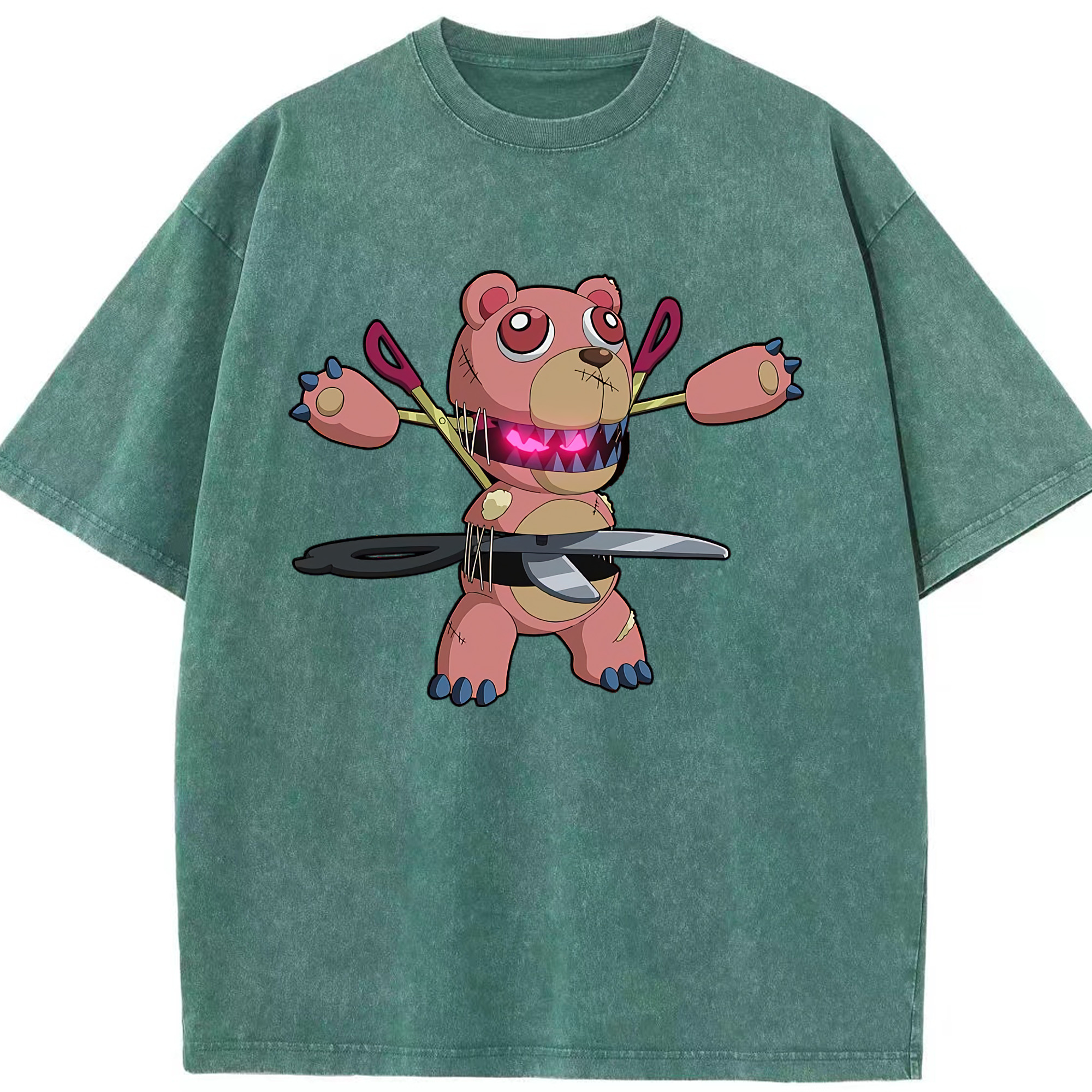 （画像用） 遊☆戯☆王 Yu-Gi-Oh! 綿100% ヴィンテージ風 半袖Tシャツ（フロントプリント）